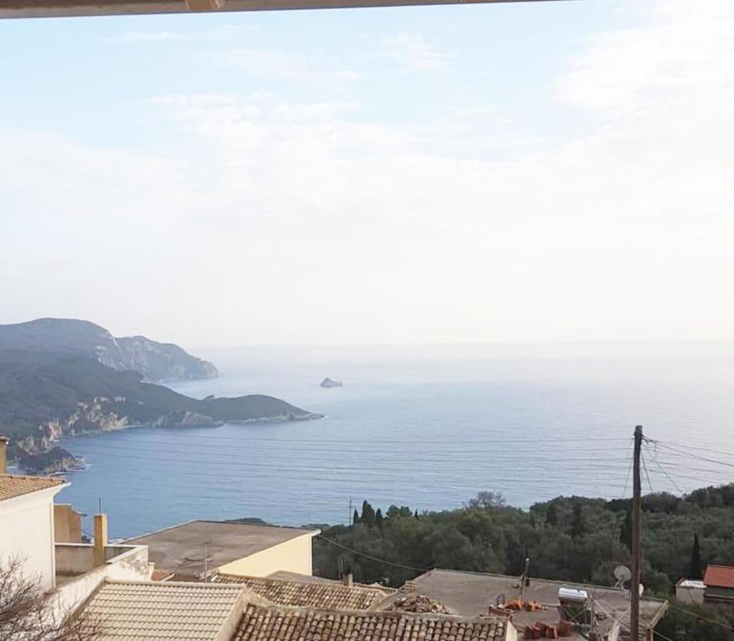 Traditional Panoramic Sea View House Lakones ภายนอก รูปภาพ