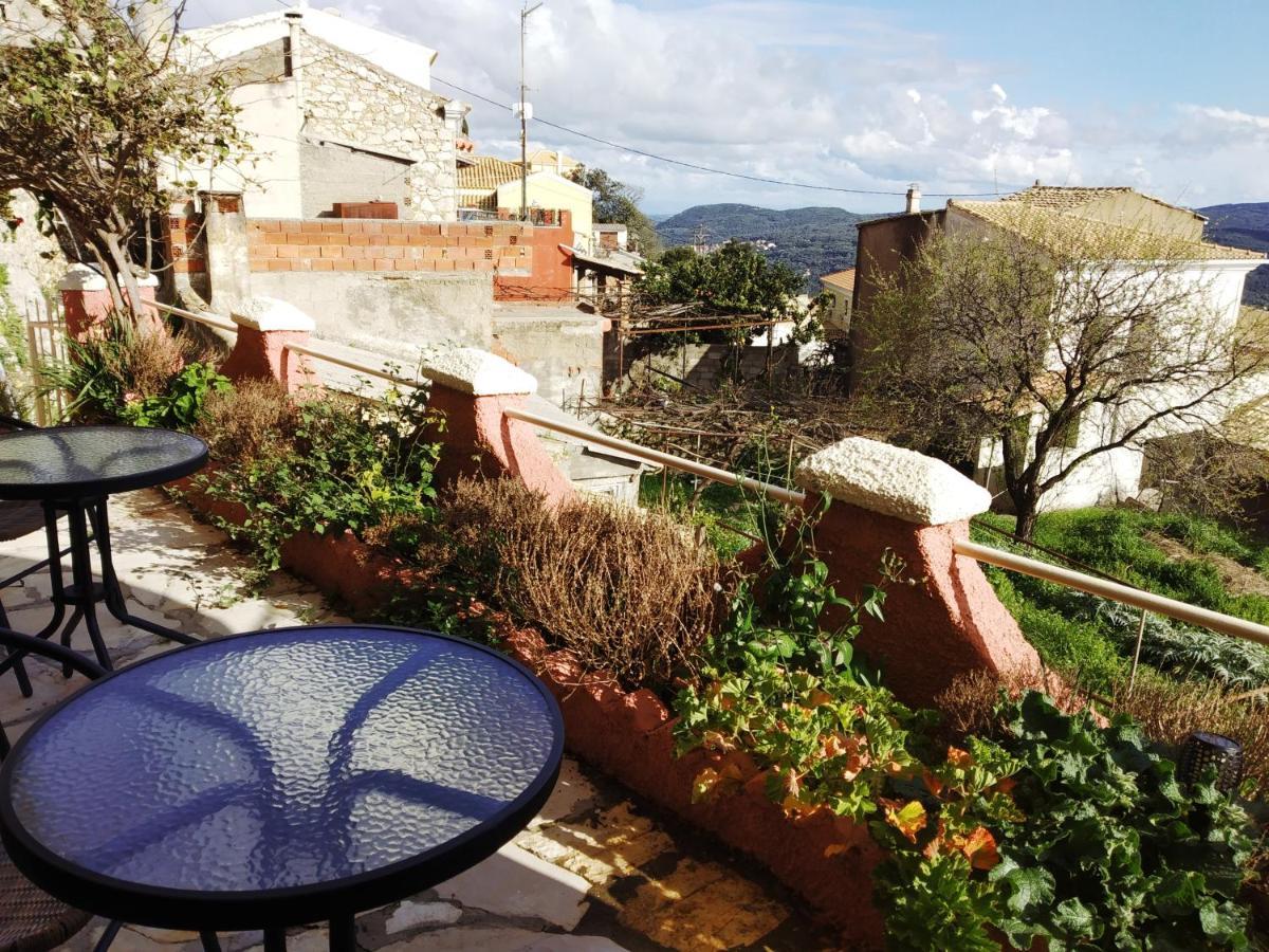 Traditional Panoramic Sea View House Lakones ภายนอก รูปภาพ