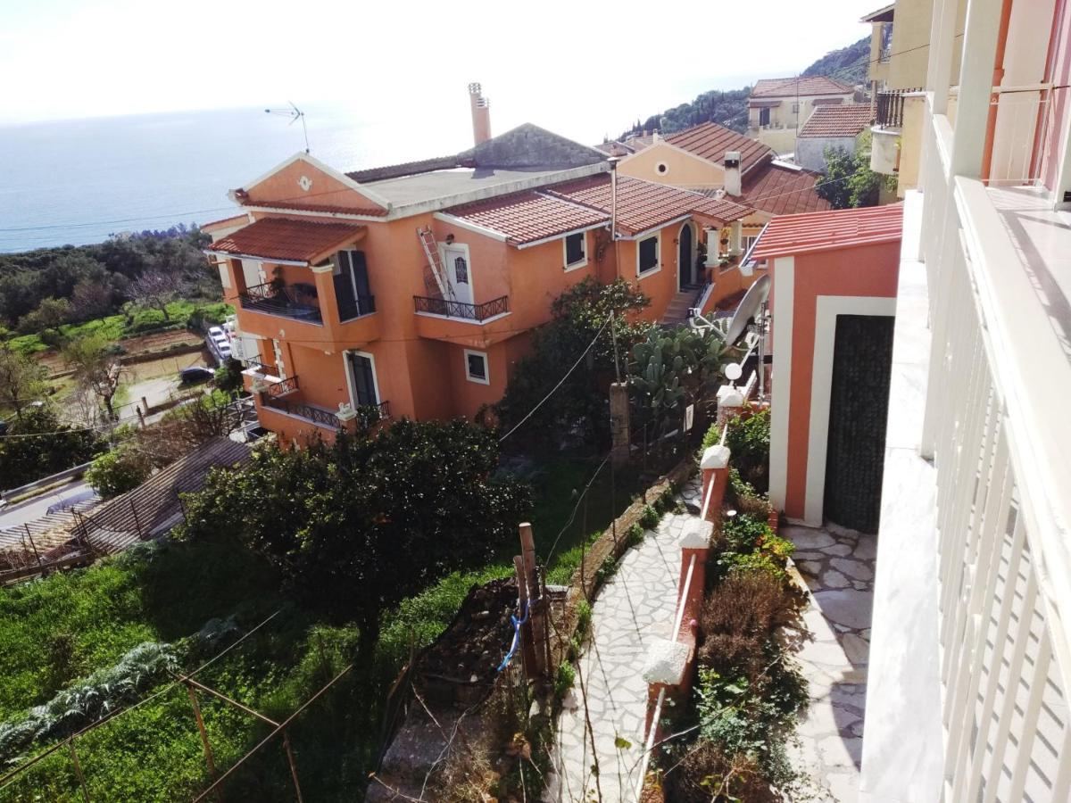 Traditional Panoramic Sea View House Lakones ภายนอก รูปภาพ