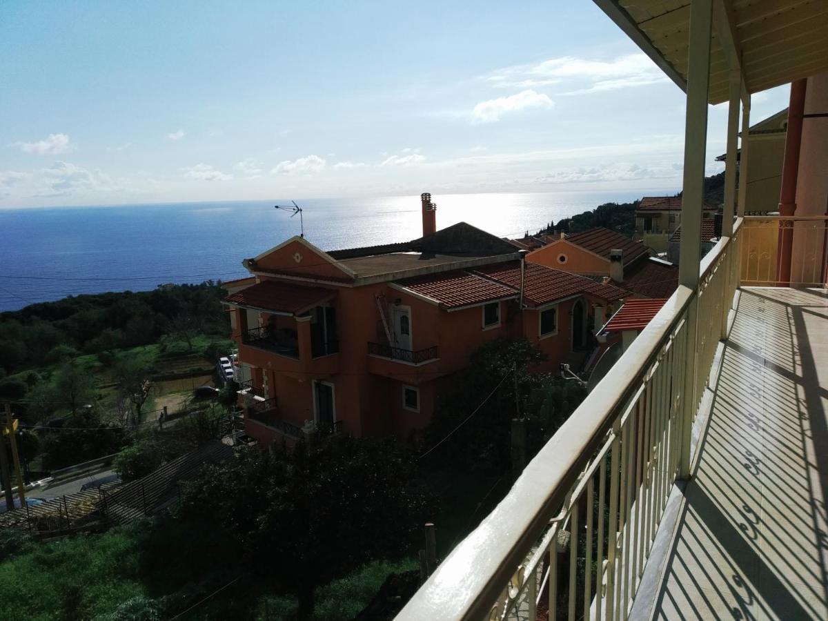 Traditional Panoramic Sea View House Lakones ภายนอก รูปภาพ