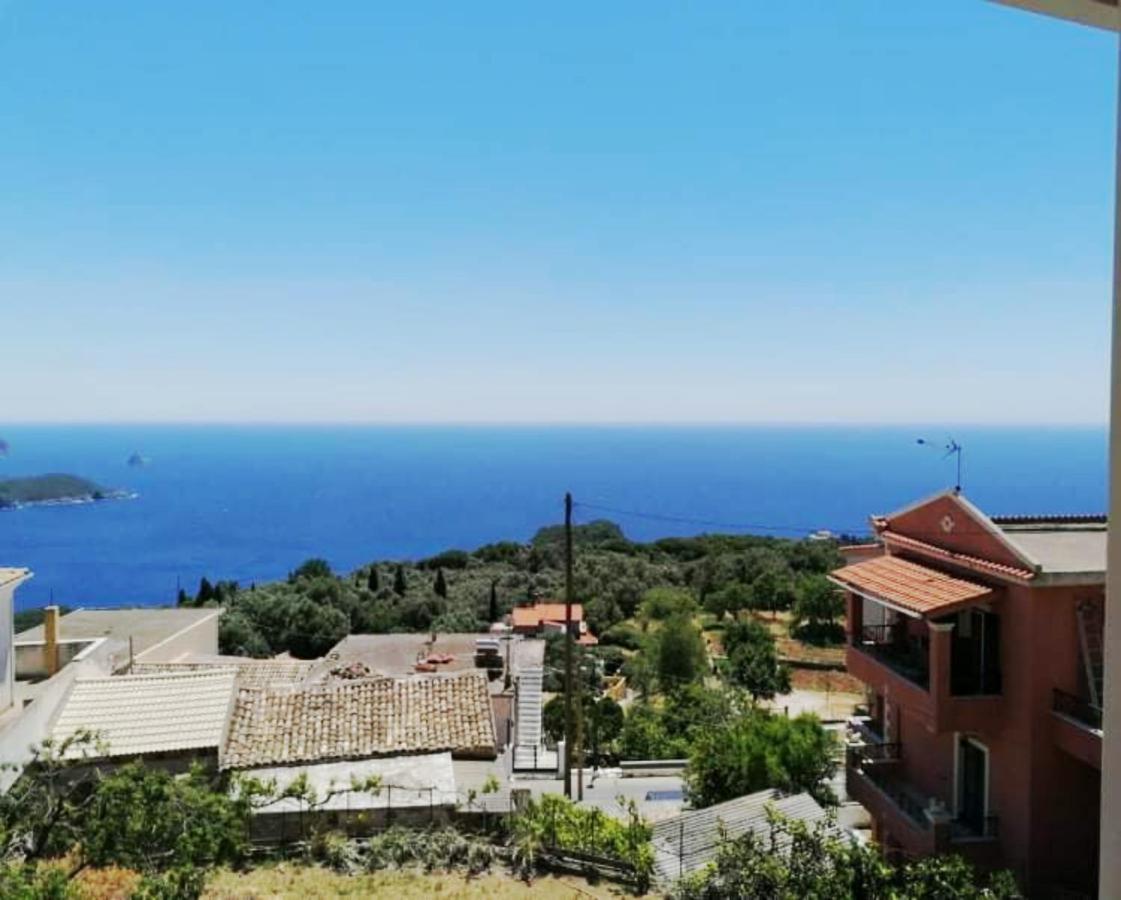 Traditional Panoramic Sea View House Lakones ภายนอก รูปภาพ