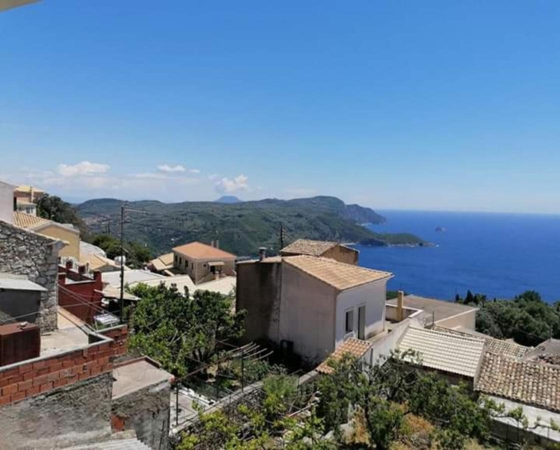 Traditional Panoramic Sea View House Lakones ภายนอก รูปภาพ