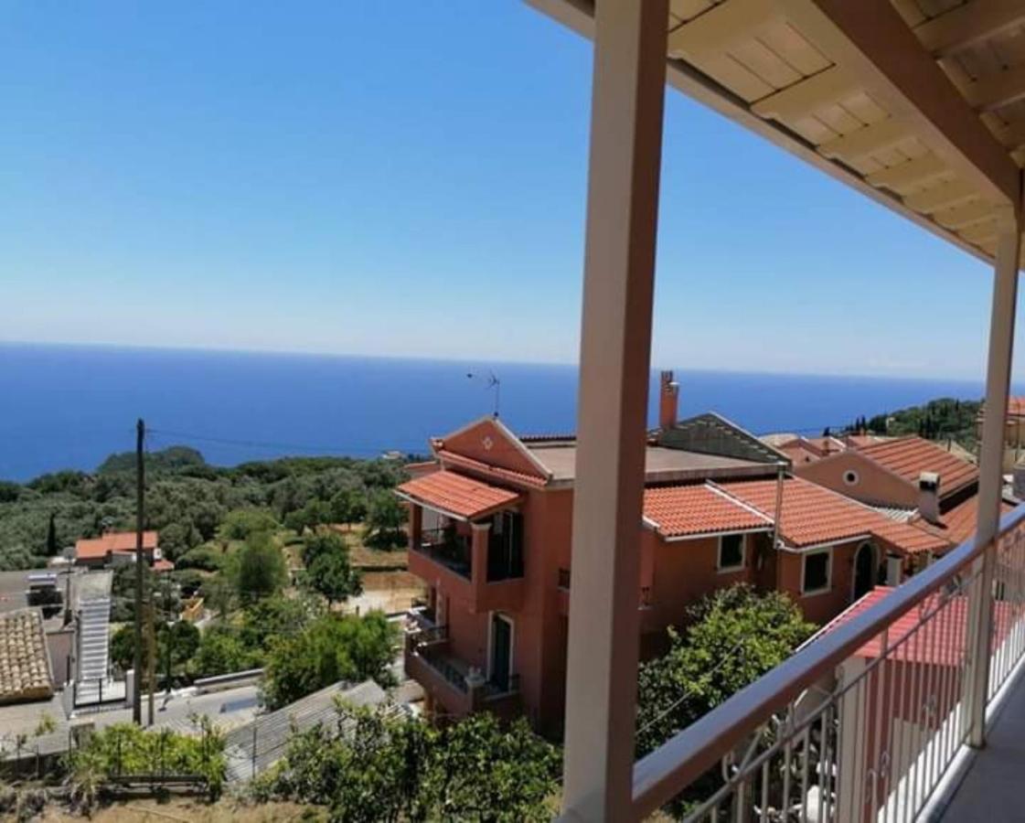 Traditional Panoramic Sea View House Lakones ภายนอก รูปภาพ