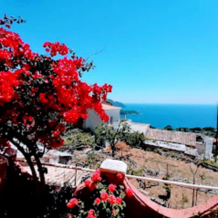 Traditional Panoramic Sea View House Lakones ภายนอก รูปภาพ