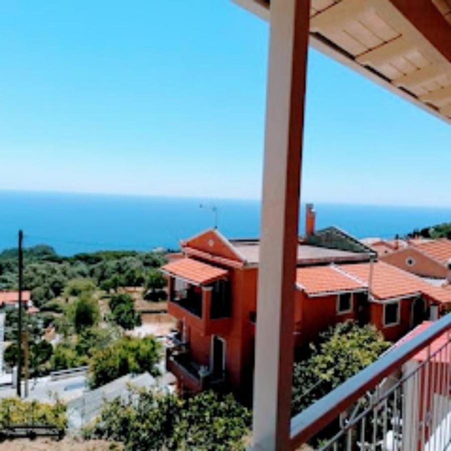 Traditional Panoramic Sea View House Lakones ภายนอก รูปภาพ