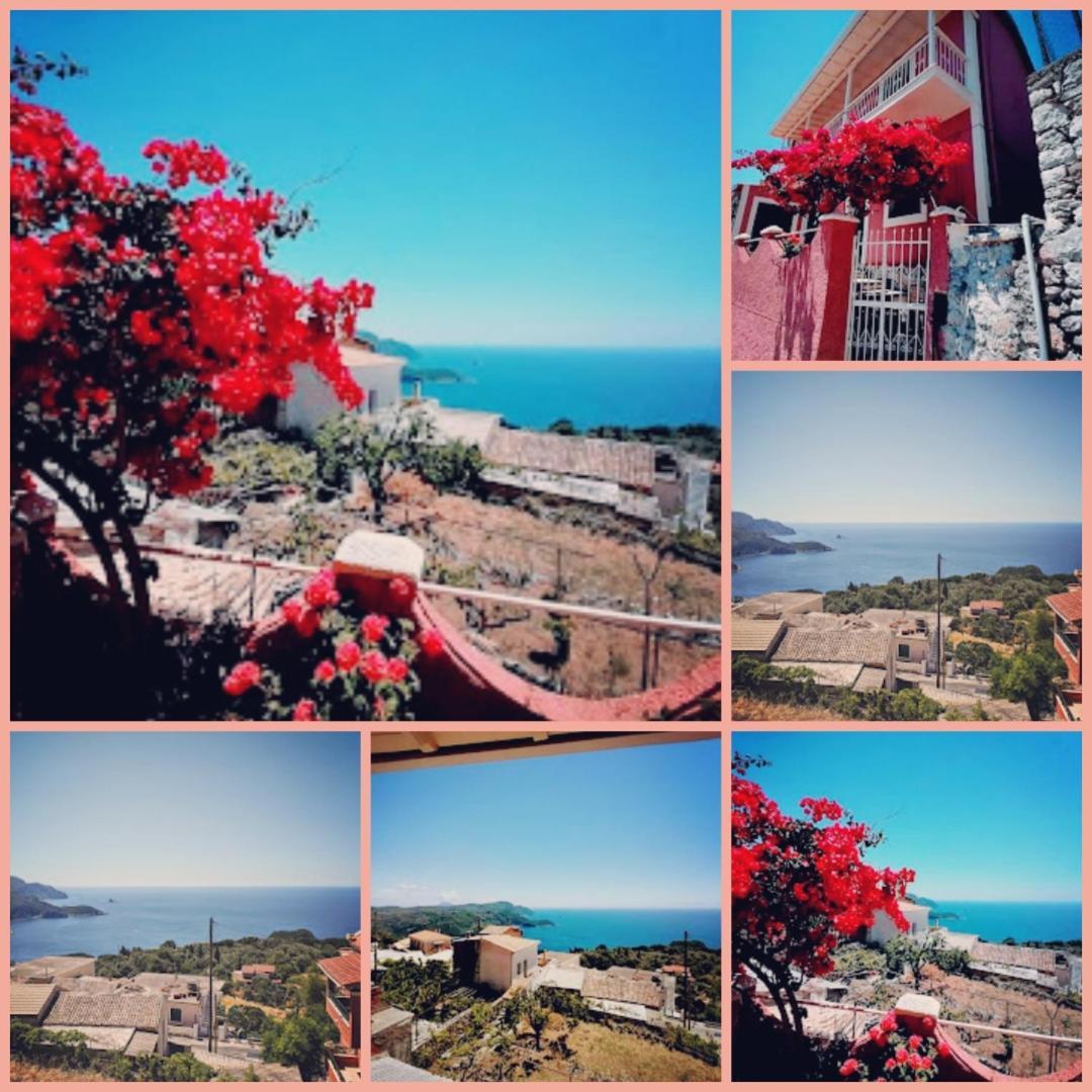 Traditional Panoramic Sea View House Lakones ภายนอก รูปภาพ
